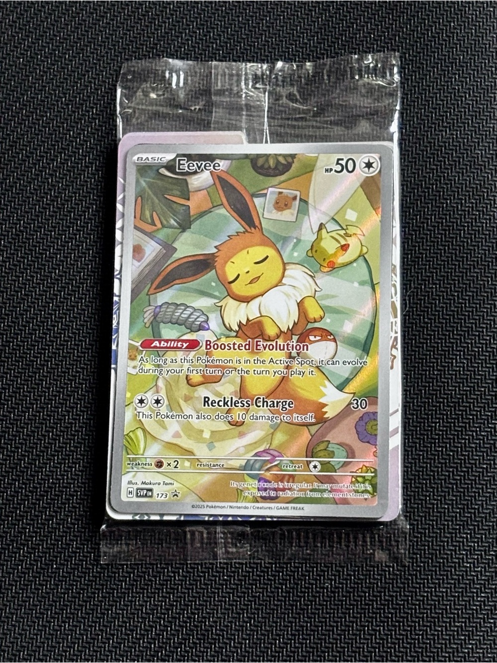 Eevee - Sealed - Promo Card Holo Prismatic Evolutions SVP173 Pokemon